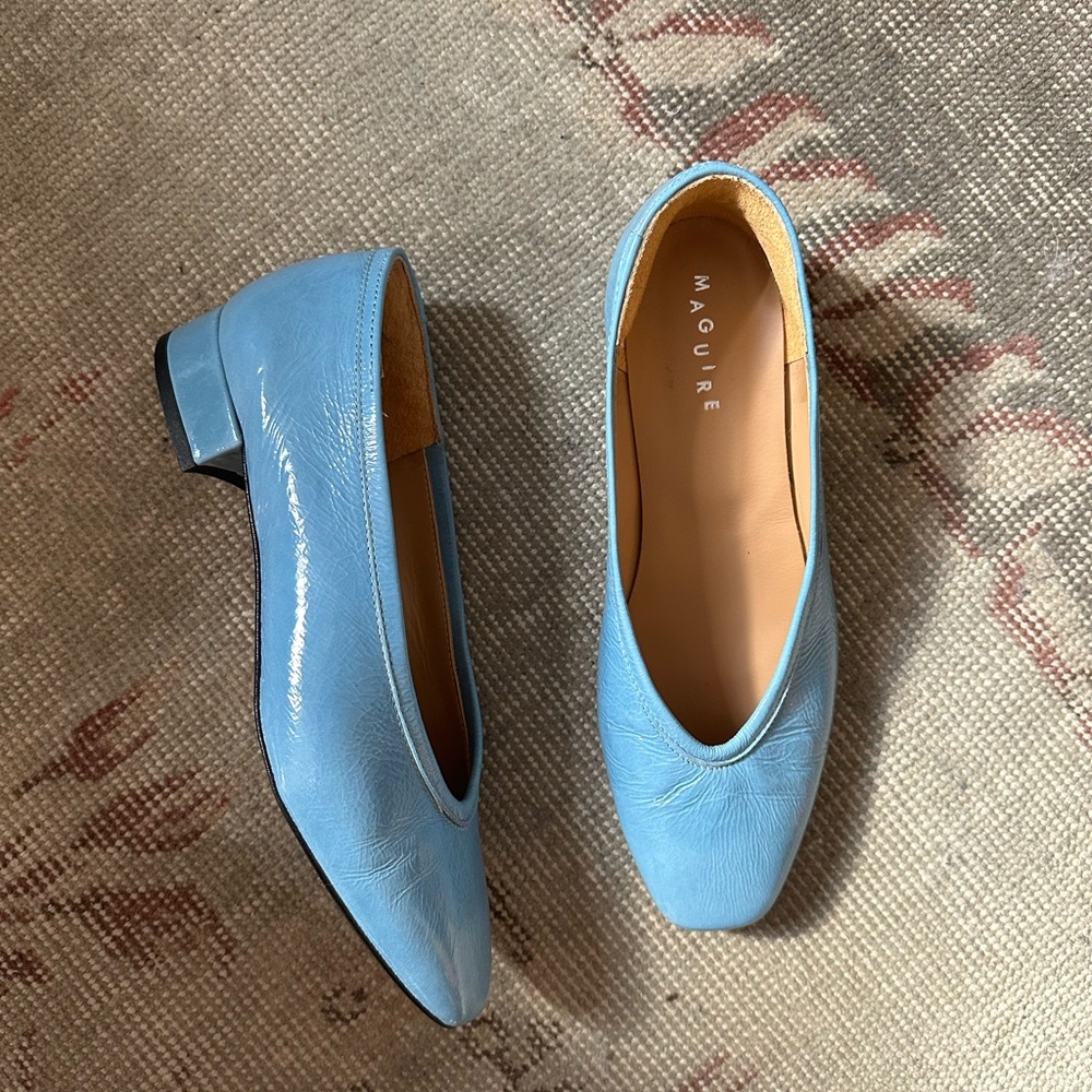 Maguire Torza Ballerina Size 37 Sky Blue